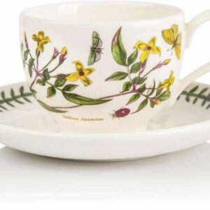 Чашка чайная с блюдцем Portmeirion Ботанический сад Жёлтый жасмин 200мл 2