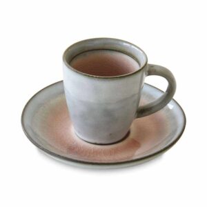 Чашка с блюдцем Origin пыльно-розовая Easy Life (R2S) 2