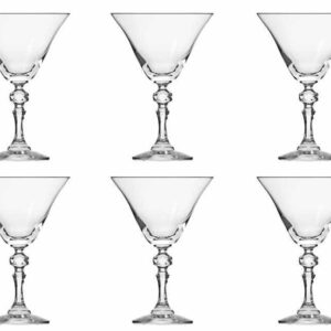 Набор бокалов для мартини Krosno Криста 170мл 6шт 2