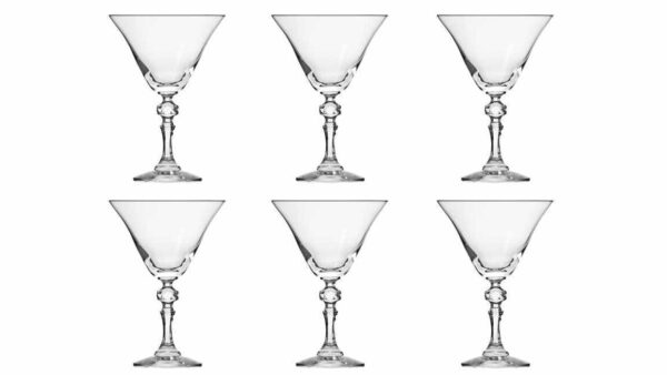 Набор бокалов для мартини Krosno Криста 170мл 6шт 2