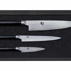 Набор из 3 ножей для чистки универсальный поварской KAI Шан Классик 2