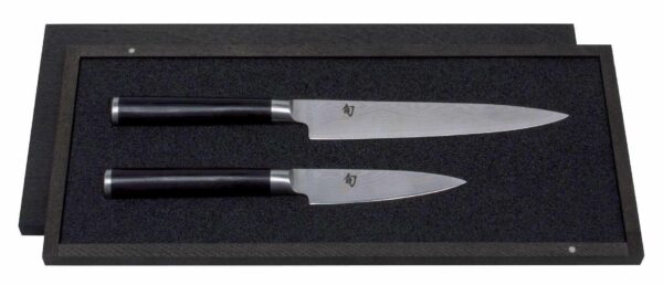 Набор кухонных ножей KAI Шан Классик 9см 15см 2шт 2