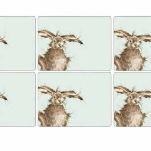 Набор подставок под горячее Pimpernel Забавная фауна Кролик 30,5х23см 6шт 2