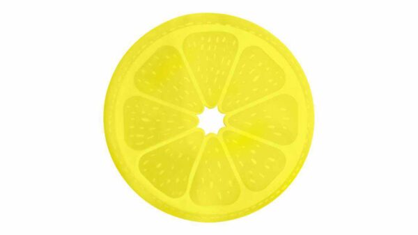 Салфетка подстановочная круглая 38см лимон Harman 2