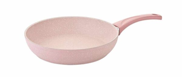 Сковорода 18 см 115 л с а/п покрытием без крышки розовый, OMS, 3210.00.07-18-Pin 2