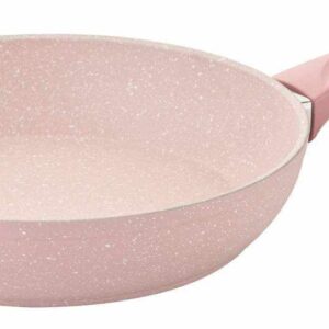 Сковорода 30 см 335 л с а/п покрытием без крышки розовый, OMS, 3210.00.07-30-Pin 2