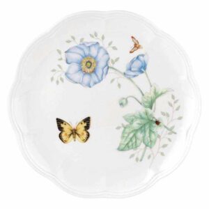 Тарелка акцентная 23см Бабочки на лугу Бабочка-Монарх Lenox 2