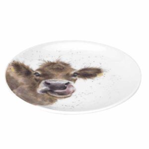 Тарелка десертная Royal Worcester Забавная фауна Корова 16,5см 2