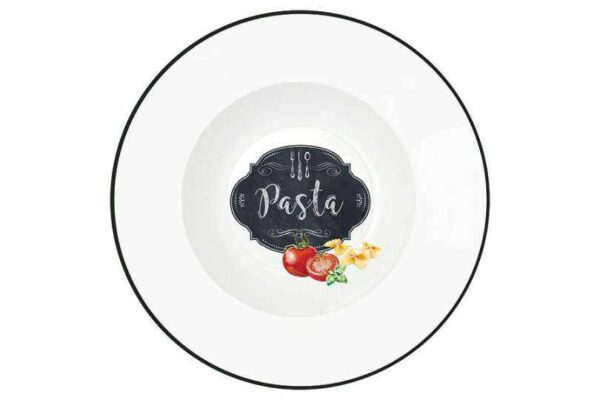 Тарелка для пасты Кухня в стиле Ретро Easy Life (R2S) 2
