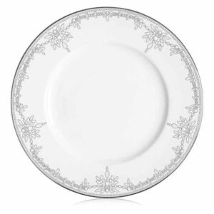 Тарелка обеденная 26см Королевский жемчуг белая Lenox 2