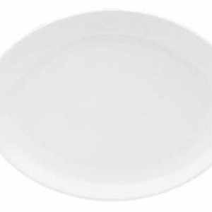 Тарелка овальная без рима 40 см Белый SOLEY Porland 112140 SOLEY 2