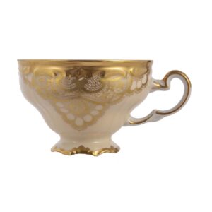 Чашка для чая 210 мл Лаке крем Weimar Porzellan BIPM 52060 2