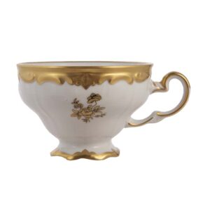Чашка для чая 210 мл Роза золотая Weimar Porzellan BIPM 52103 2