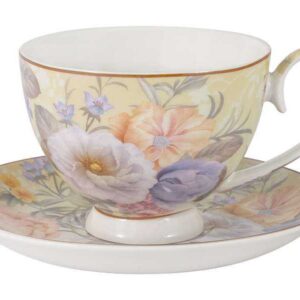 Чашка с блюдцем Цветочный вальс Цветочный вальс Primavera 58172 2