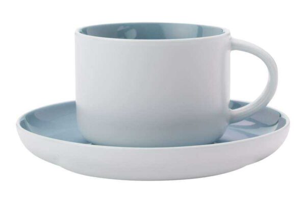 Чашка с блюдцем Оттенки голубая Оттенки Maxwell Williams 55802 2