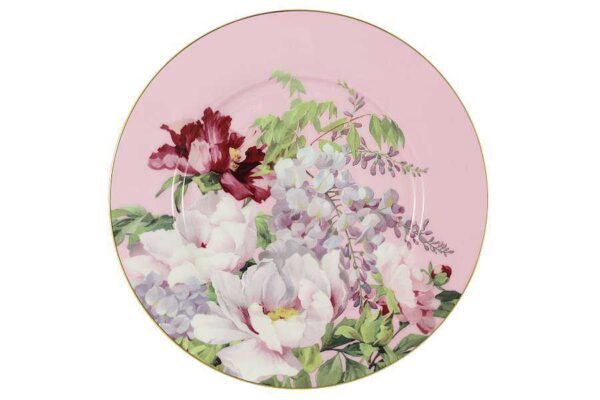 Тарелка десертная розовая Райский сад Райский сад Anna Lafarg Stechcol 55632 2