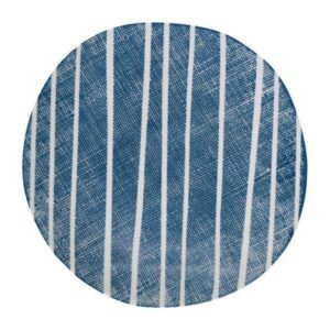Тарелка закусочная синий с белыми полосками Бриз Бриз Easy Life (R2S) 58596 2
