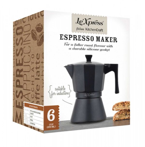 Кофеварка 6 эспрессо Espresso Makers Kitchen Craft