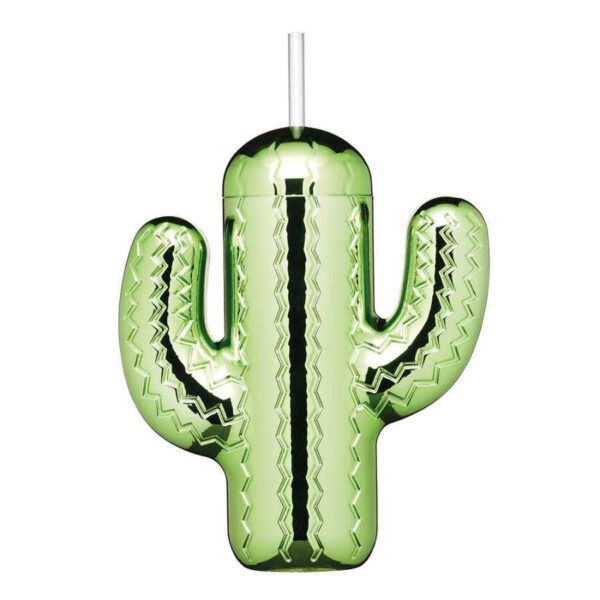 Кружка с соломинкой Cactus BarCraft Kitchen Craft