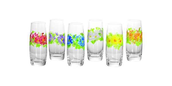 Набор бокалов Bicchiere Blooms 310 мл Fade