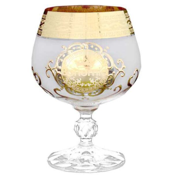 Набор бокалов для бренди 250 мл Клаудиа Золото V-D Богемия 21369 2