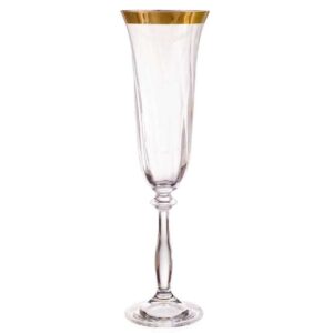 Набор бокалов для шампанского 190мл Богемия 31080 2