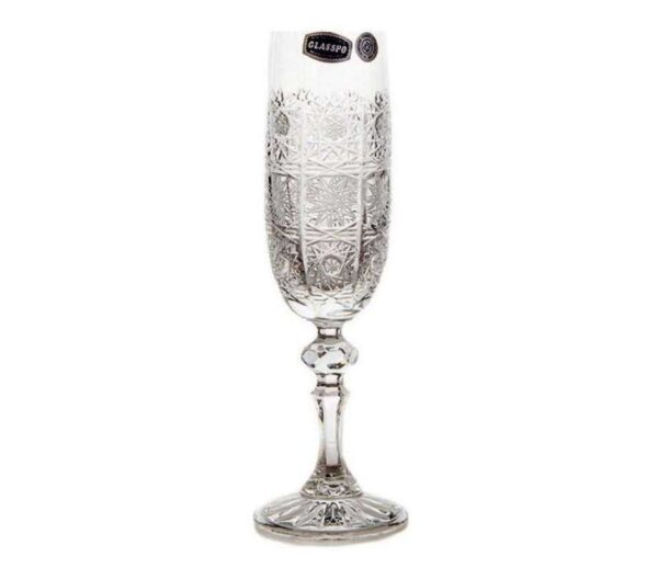 Набор фужеров для шампанского Glasspo Мирел 180мл Богемия 15497 2