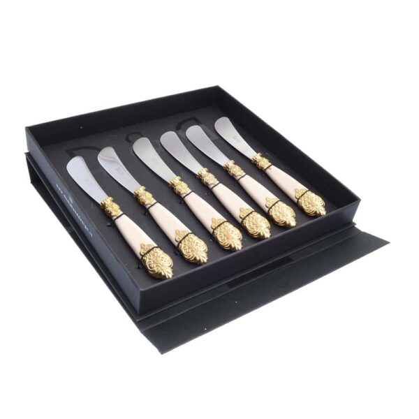 Набор ножей для масла Versaille gold 44832 Домус 44832 GLPM 44832 2