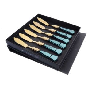 Набор столовых ножей для рыбы Ginevra gold 44891 Домус 44891 2