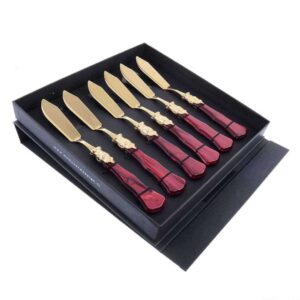 Набор столовых ножей для рыбы Ginevra gold 44892 Домус 44892 2