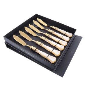 Набор столовых ножей для рыбы Ginevra gold 44890 Домус 44890 2