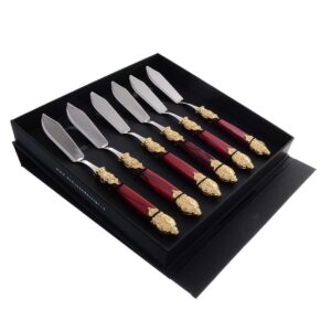 Набор столовых ножей для рыбы Versaille gold 44770 Домус 44770 2