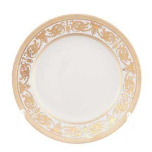 Набор тарелок Imperial White Gold 21 см ФалкенПоцеллан 36528 1