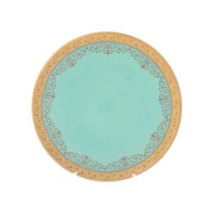Набор тарелок Maxim round Primavera Seladon Gold 16,5 см ФалкенПоцеллан 41582 2