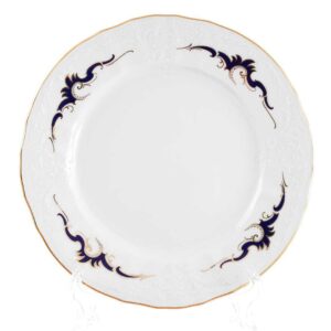 Набор тарелок Синие вензеля 19см Bernadotte 24663 2