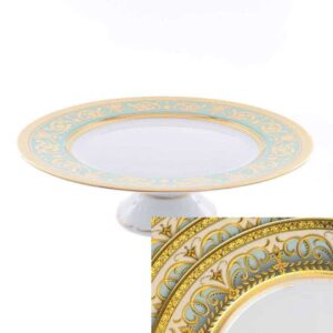 Тарелка для торта Arabesque Seladon Gold 32 см ФалкенПоцеллан 43467 2
