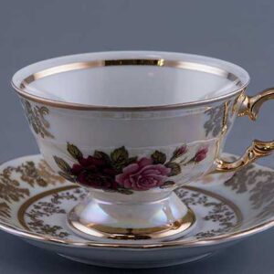Чайная чашка 140мл Перламутровая роза AL Royal Czech Porcelain 2