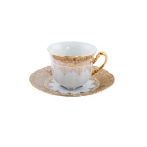 Чайный набор Болеро Медовый листик 6/12 Royal Czech Porcelain 2