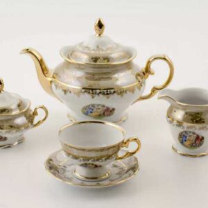 Чайный сервиз Медовая Мадонна 6/15 AL Royal Czech Porcelain 2
