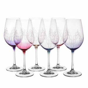 Набор бокалов для вина Кристалекс Богемия Арлекино 450мл 40091 2