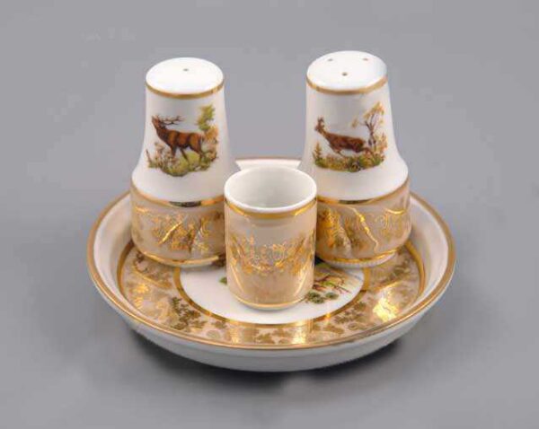Набор для специи Медовая Царская Охота МТ Royal Czech Porcelain 2