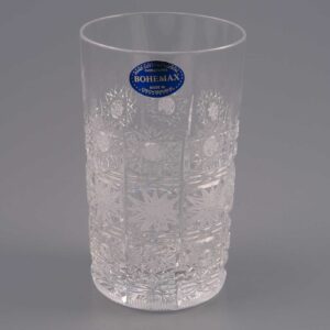 Набор стаканов для воды Хрусталь Снежинка богатые узоры Bohemax 2