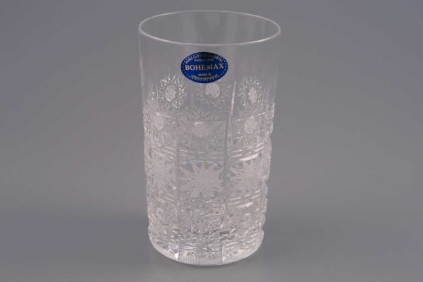 Набор стаканов для воды Хрусталь Снежинка богатые узоры Bohemax 2