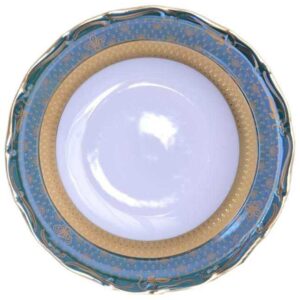 Набор тарелок Зеленая Лилия ML Royal Czech Porcelain 3