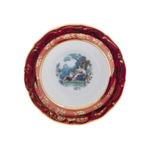 Розетки 11 см Красное Барокко Royal Czech Porcelain 2