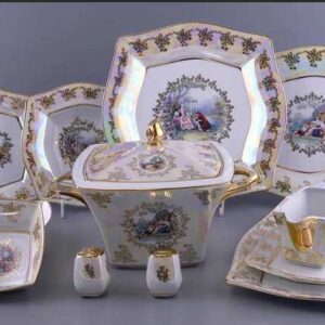 Столовый сервиз Медовое Барокко MS 6/26 Royal Czech Porcelain 2