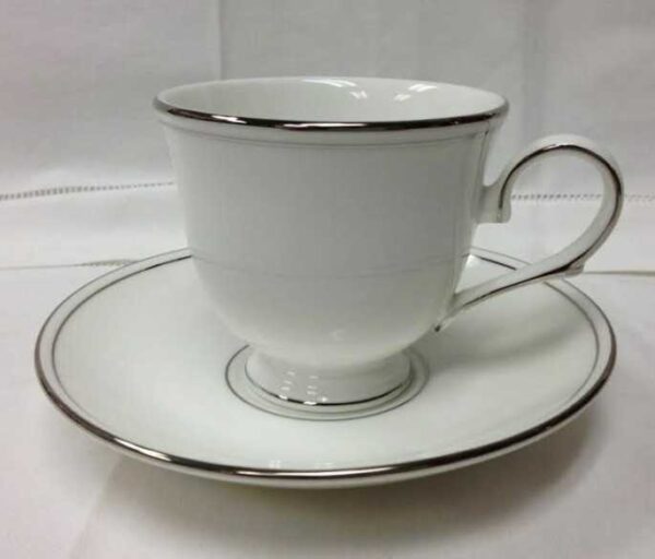 Блюдце для чашки чайной Lenox Федеральный платиновый кант 15см 1