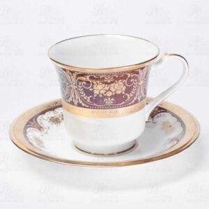 Чашка чайная Noritake Джорджиан золотой 220мл 1