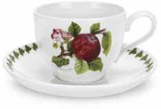 Чашка чайная с блюдцем Portmeirion Помона Красное яблоко 200мл 1