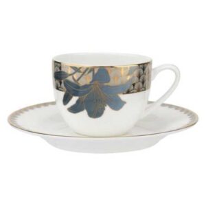 Чашка чайная с блюдцем Royal Worcester Голубая лилия 220мл 1